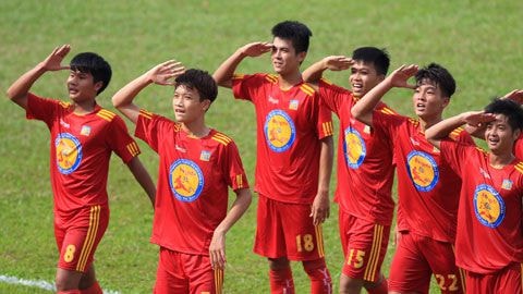 U17 Viettel đã thắng U17 SLNA để qua đó giành quyền vào chơi chung kết.