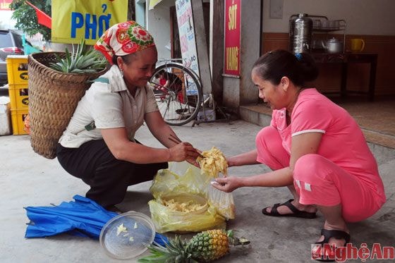 Măng rừng là món được nhiều thực khách ở các quán ăn vùng Thị trấn Mường Xén ưa chuộng.