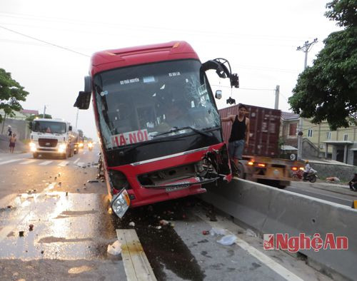 Hiện trường vụ tai nạn