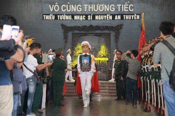 Linh cữu nhạc sĩ Nguyễn An Thuyên sẽ được đưa về an táng tại nghĩa trang Lạc Hồng Viên (xã Dân Hòa - huyện Kỳ Sơn, Hòa Bình).