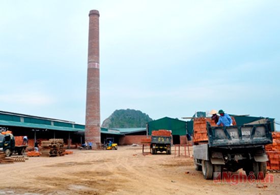 Công ty CP Tây Nghệ đầu tư xây dựng nhà máy sản xuất gạch ngói Tuynel tại CCN Cửa Nương - Đồng Thành.