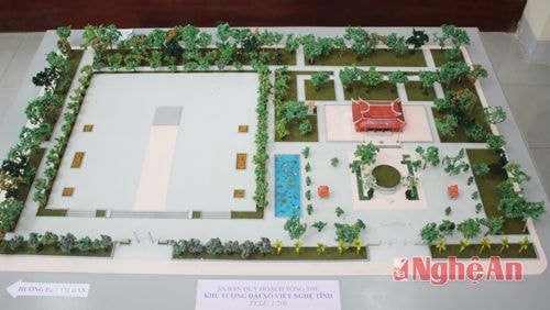  Sơ đồ quy hoạch tổng thể Dự án Bảo tồn và phát huy giá trị Xô Viết Nghệ Tĩnh