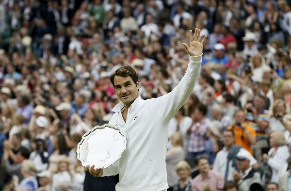  Federer đã chơi hay nhưng Djokovic còn thi đấu tốt hơn. Ảnh: Reuters.