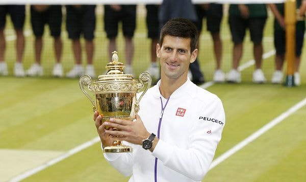  Djokovic và danh hiệu Wimbledon thứ ba. Ảnh: Reuters.