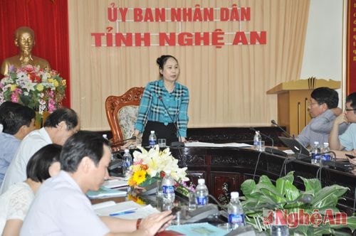  Đồng chí Đinh Thị Lệ Thanh ủng hộ chủ trương của đề án tuy nhiên đây là Khu di tích quốc gia có ý nghĩa đặc biệt quan trọng nên phải trình Thường trực Tỉnh ủy trước khi quyết định triển khai