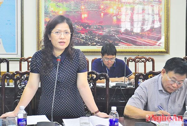 Bà Nguyễn Thị Kim Chi - Giám đốc Sở Giáo dục và Đạo tạo