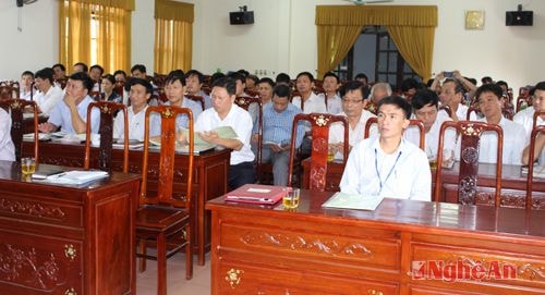 Các đại biểu tham gia hội thảo