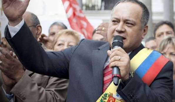 Chủ tịch quốc hội Venezuela Diosdado Cabello. 