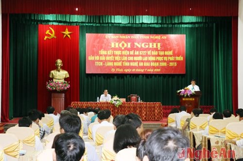 Toàn cảnh hội nghị