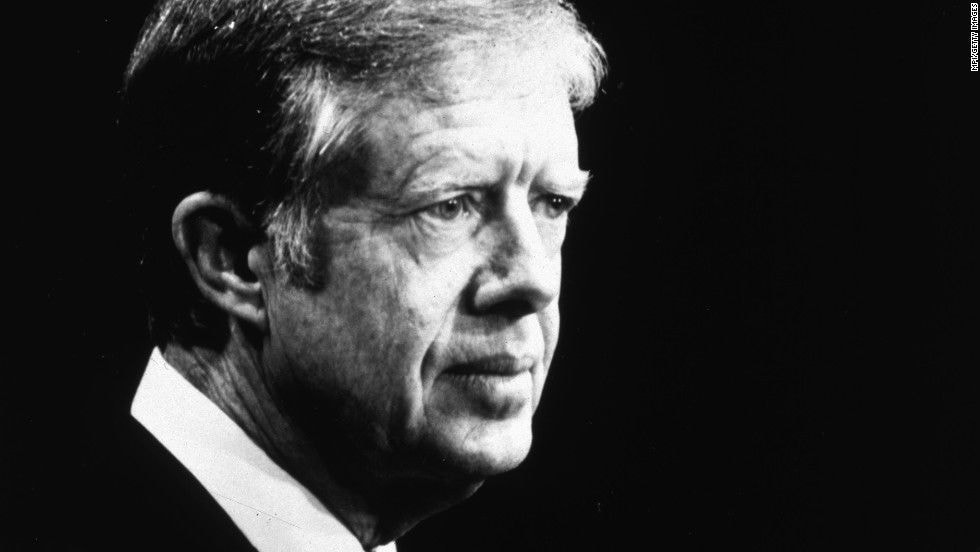 Tổng thống Mỹ thứ 39 Jimmy Carter nắm quyền từ 1977-1981.