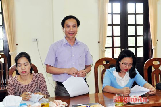 Đồng chí Trần Văn Hùng - Phó Tổng Biên tập Báo Nghệ An cho rằng, công tác tuyên truyền phải làm nổi bật vai trò, vị thế của Đảng ủy Doanh nghiệp Nghệ An