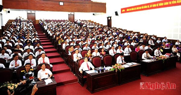 Quang cảnh đại biểu tại hội trường