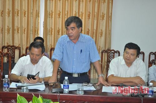 Lãnh đạo Sở Xây dựng báo cáo thẩm định và phê duyệt quy hoạch