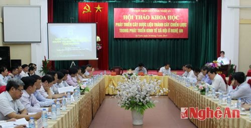 Hội thảo khoa học có sự tham gia của Nhà quản lý, nhà khoa học và nhà đầu tư.
