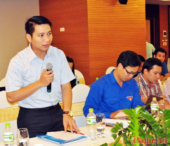 Đồng chí Nguyễn Ngọc Lương - Trưởng ban Đoàn kết tập hợp thanh niên của Trung ương ĐTNCS Hồ Chí Minh