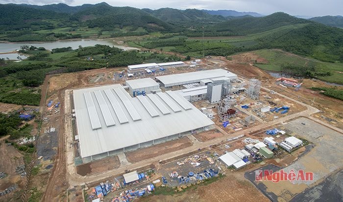 Toàn cảnh Nhà máy nhìn từ trên cao