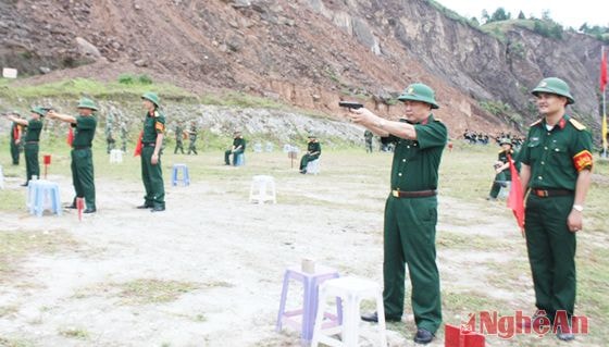 Thực hành bắn súng K54 bài 1