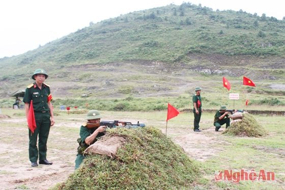Thực hành bài 2 bắn súng Tiểu liên AK
