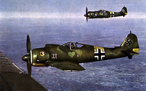 Máy bay chiến đấu của Không quân phát xít Đức (Luftwaffe). Ảnh: www.ipmsstockholm.se.