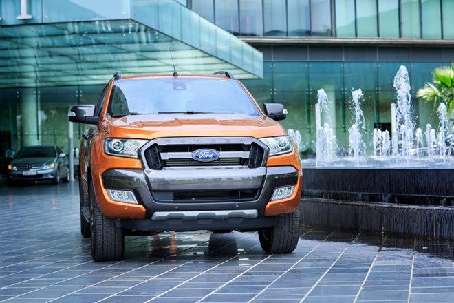 Mẫu Ford Ranger nâng cấp về Việt Nam có giá từ 619 triệu đồng. (Ảnh: Văn Xuyên/Vietnam+)