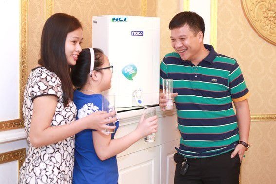 Máy lọc nước dùng công nghệ Nano-Ozone HCT Drink Now được người dùng ưa chuộng.