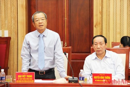 2016 đi vào hội nhập quốc tế, Nghệ An có lợi thế vì là đầu cầu của Bắc Trung bộ, có vấn đề về nhân lực
