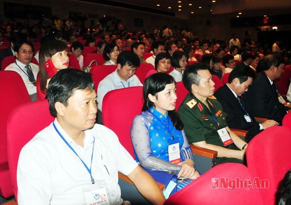 Các đại biểu tham dự đại hội