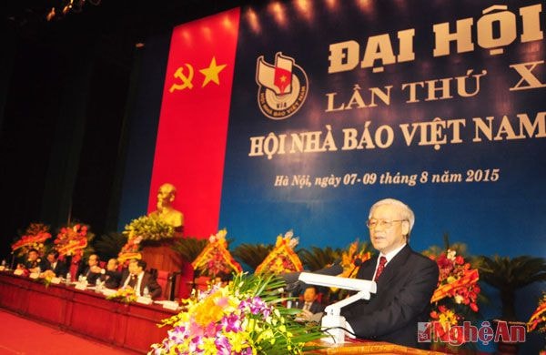 Tổng Bí thư Nguyễn Phú Trọng phát biểu chỉ đạo tại Đại hội