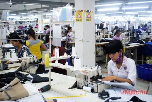 Sản xuất tại Công ty TNHH Prex Vinh (Cụm công nghiệp Lạc Sơn - Đô Lương).