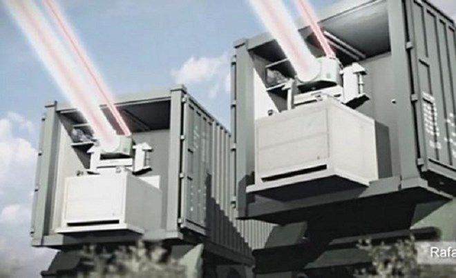 Hệ thống phòng thủ bằng laser của Israel. Ảnh: inquisitr.com