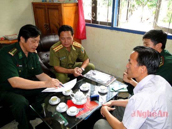 Ban chuyên án phối hợp (giữa Việt Nam và nước bạn Lào)  triển khai kế hoạch phá án. Ảnh tư liệu