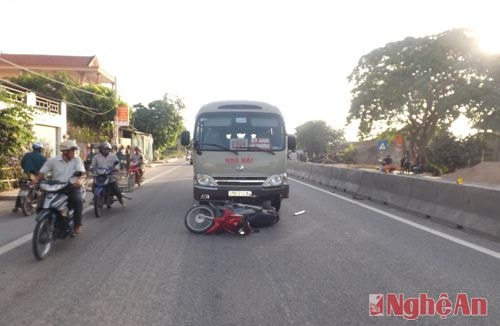 Hiện trường vụ tai nạn