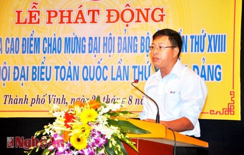 Đại diện các Công đoàn Đài PTTH hưởng ứng nội dung phát động phong trào thi đua