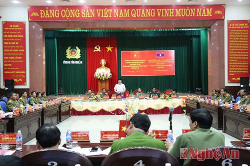 Đồng chí Lê Xuân Đại - Phó Chủ tịch UBND phát biểu tại buổi lễ