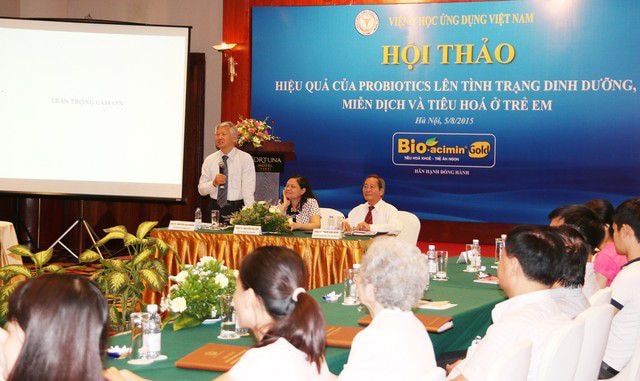 GS.TS Nguyễn Gia Khánh chủ trì hội thảo “Hiệu quả của Probiotic lên tình trạng dinh dưỡng, miễn dich và tiêu hóa của trẻ em