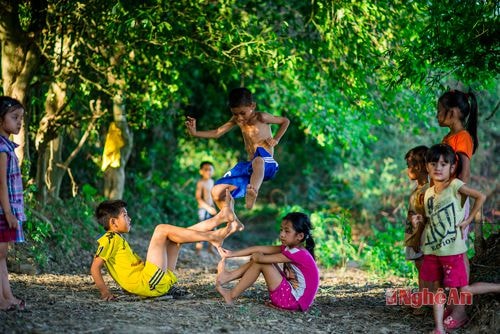 Trồng nụ trồng hoa. Ảnh: Lê Mạnh Thắng