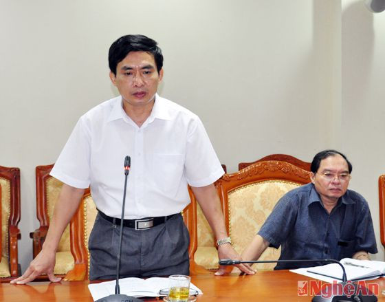 Phó trưởng ban KT-NS Trần Quốc Chung nêu lên một số vấn đề cần quan tâm