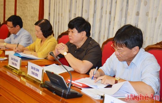 Lãnh đạo Ban tuyên giáo Trung ương