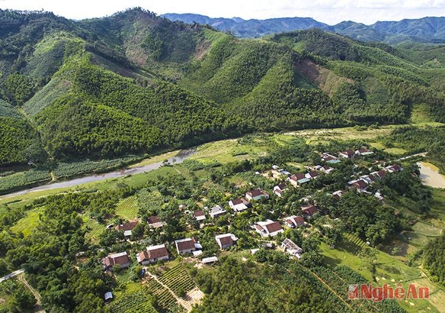 Bản Xiên Lằm, khu tải định cứ thủy điện Bản Vẽ ở Thanh Chương đã có cuộc sống đổi thay