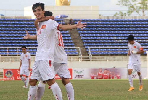 Mục tiêu của U19 Việt Nam là lọt vào trận chung kết giải U19 Đông Nam Á trên đất Lào. Ảnh: Trung Kính