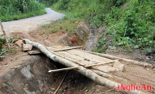 Con đường này hoàn thành đã được hơn 3 năm nay và mang lại rất nhiều lợi ích cho đồng bào dân tộc Mông ở Tây Sơn.