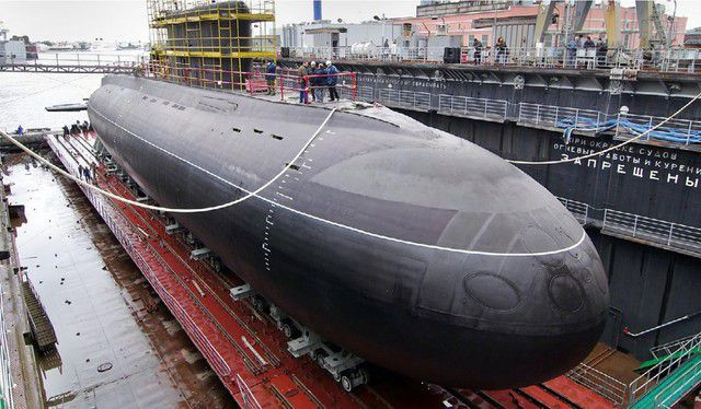 Tàu ngầm thuộc đề án 636.3 của Hải quân Nga.