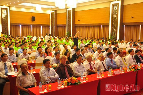 Quang cảnh buổi lễ kỷ niệm 20 năm thành lập Công ty CP Nafoods