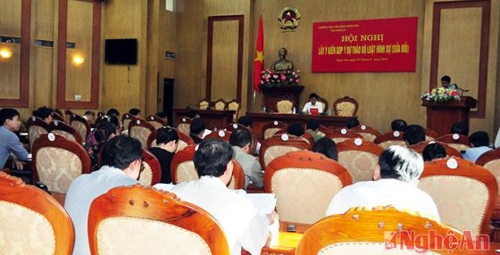 Quang cảnh hội nghị