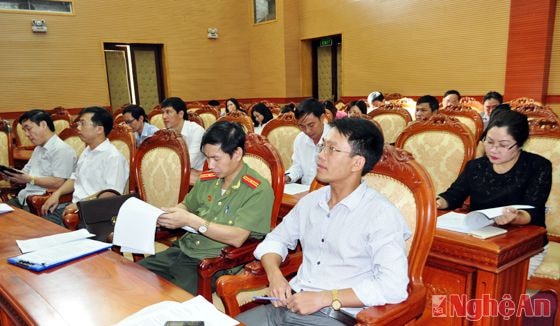 Các đại biểu tham dự hội nghị