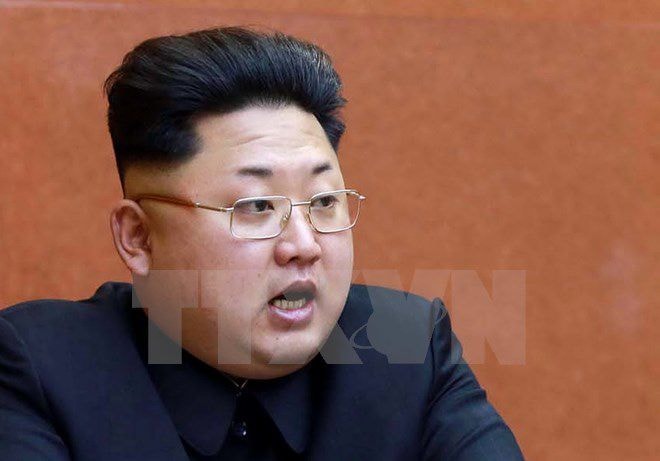 Nhà lãnh đạo Triều Tiên Kim Jong-Un. Ảnh: AFP/TTXVN