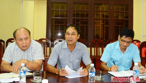 Đồng chí Nguyễn Thành Công - Phó Cục trưởng Cục phục vụ Ngoại giao đoàn nhấn mạnh sự cần thiết của quy chế phối hợp để quản lý lao động Việt Nam làm việc tại các tổ chức nước ngoài.