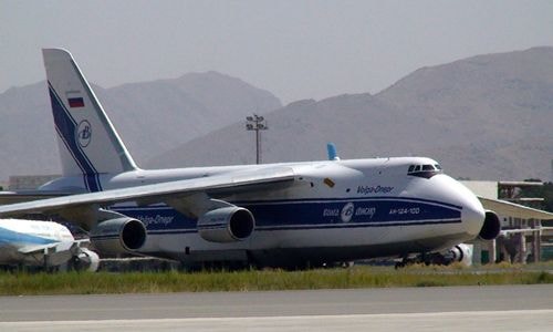 Một phi cơ vận tải Antonov An-124 của Nga. Ảnh minh họa: RIA Novosti.