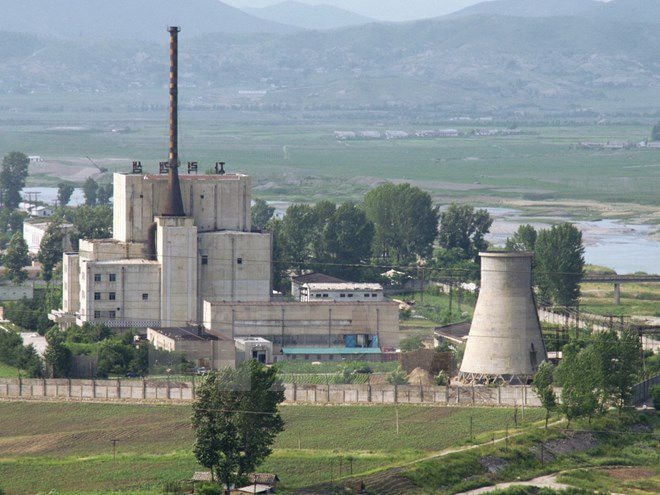 Toàn cảnh tổ hợp hạt nhân Yongbyon. Ảnh: Kyodo/TTXVN