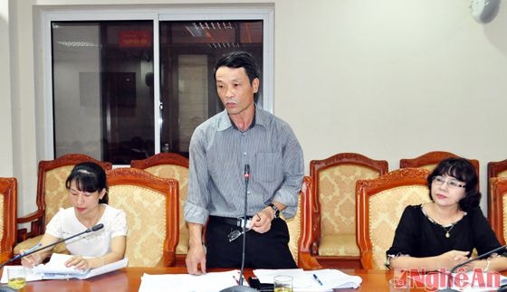 Đại diện Sở Thông tin - Truyền thông 